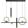 Подвесной светильник ODEON LIGHT HIGHTECH ODL23 229 черный/античная бронза/металл 4357/57L