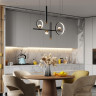 Подвесной светильник ODEON LIGHT HIGHTECH ODL23 229 черный/античная бронза/металл 4357/57L